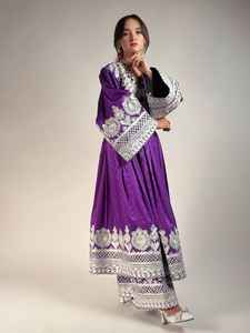 ชุดแต่งงานลูกไม้สไตล์อัฟกันคูชีสมัยใหม่สำหรับผู้หญิง วัฒนธรรมชาวปัชตุน ล่าสุดปี 2026 งานฝีมือวินเทจปักลายแบบดั้งเดิมสำหรับงานเทศกาล - Product Image 3