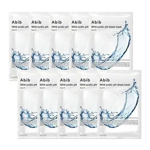มาสก์แผ่น PH abib มาส์กสำหรับใบหน้าขนาด10P ให้ความเป็นกรดอ่อน - Product Image 1