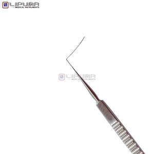 Espátulas Cicloidales Castroviejo para Oftalmología 0.8x15mm, Espátula Profesional para Ciclodiálisis, Instrumentos Médicos Microquirúrgicos Oftálmicos - Product Image 5