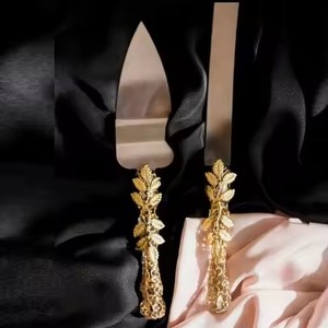 Modern Stainless Steel Dessert <b>Tools</b> Cake Knife and Server Set for Hospitality Industry - Product Image 2