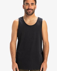 2026 High Performance Men's <b>Black</b> Cotton Sleeveless Tank Top Crew Neck Solid Breathable Knitted Casual Wear New Street Style ODM - Product Image 2
