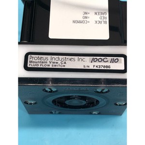 PROTEUS INDUSTRIES 100C110 LIQUID FLOW SWITCH - อุปกรณ์และอะไหล่เซมิคอนดักเตอร์ระดับโลกที่เชื่อถือได้ - Product Image 3