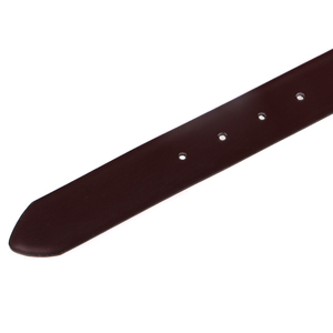 Formal Style Brown Black Reversible <b>Buckle</b> Men Genuine Leather <b>Belt</b> - Product Image 3