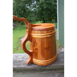 Tasse à thé et soucoupe en bois pour le café et le thé, pour les boissons chaudes - Product Image 2