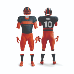 American Football Uniformen Maßgeschneiderte Football-Kleidung Team-Trikot Spielerversion American Football Uniform Komplettes Set Uniform - Product Image 3