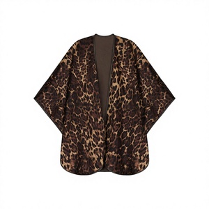 Women Cream Open Front Kimono <b>Cardigan</b> Loose Fit Casual Fashion Lightweight Cover Chic Draped Sleeve Outerwear OEM Wholesale Top - Product Image 6
