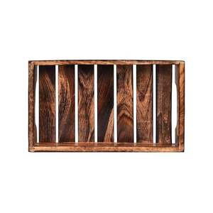 Decorative <b>Rectangle</b> Shaped Wooden Tray for <b>Coffee</b> <b>Table</b> Use High Polished Wooden Breakfast Serving Tray for Home At Best Price - Product Image 6
