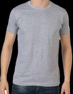 Camiseta de Hombre 100% Algodón, de Alta Calidad, Manga Corta, Holgada, Bordada, Estampada, Tejida, Lisa - Product Image 1