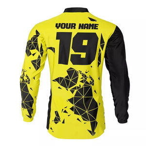 Maillot de course automobile personnalisable, imprimé par sublimation, respirant, coupe-vent, séchage rapide, manches longues, maillots de moto - Product Image 3