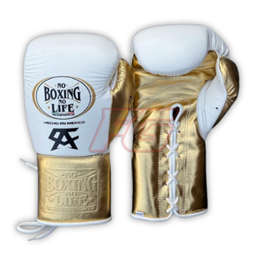 Gants d'entraînement personnalisés de haute qualité « No Boxing No Life », structure à doigts entiers, fermeture auto-agrippante, respirants, avec support de poignet lacé - Product Image 4