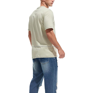 Camiseta de Manga Corta para Hombre, Cuello Redondo, 100% Algodón, Nueva Tendencia, Personalizable con Impresión y Diseño - Product Image 2