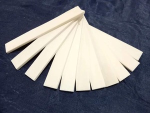 Núcleos y surcos de guitarra de hueso de búfalo ecológicos de ILAHI, pulidos, cuadrados, de alta calidad - Product Image 2