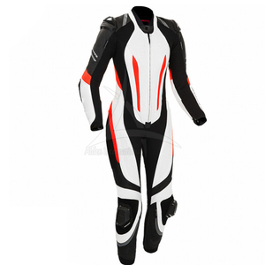Combinaison de course en cuir Breather Racing avec protection certifiée CE, combinaison de course en cuir de vachette résistante à l'abrasion - Product Image 5
