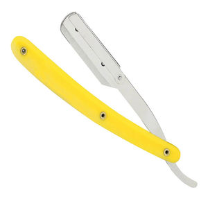 Cuchilla de seguridad de acero inoxidable con cabezal giratorio de plástico para adelgazar el cabello, precio mayorista, para salón de belleza, logotipo personalizado - Product Image 1