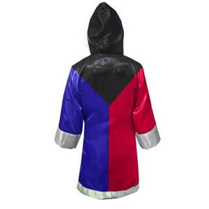 Robe de boxe haut de gamme pour les défilés au ring et les événements de combat, fabrication sur mesure avec approvisionnement en gros prêt à l'exportation - Product Image 3