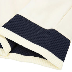 Nouveau Cardigan Tendance Color-Block à Col Montant, Veste Unisexe en Molleton Lourd 380g à Manches Raglan pour Hommes et Femmes, Style Collage Life - Product Image 4