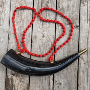 Corneta de Trompeta Vikinga Exclusiva de Búfalo Natural, Hecha a Mano, Moderna, Ecológica, Directamente del Fabricante - Product Image 2