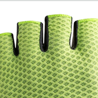 Guantes de Ciclismo de Alta Calidad, Personalizados con Logotipo y Tallas, Multicolor, Medios Dedos, Antideslizantes, Agarre Sólido, Transpirables, de Malla, para Gimnasio