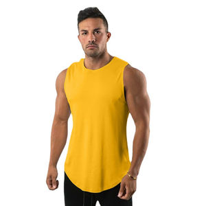 Camiseta sin Mangas Personalizada de Alta Calidad a Precio de Mayoreo para Hombre, Poliéster y Elastano, Secado Rápido, Transpirable, a la Moda - Product Image 4