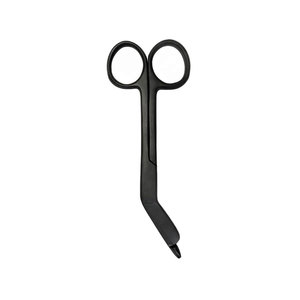 Ciseaux à pansements Lister en acier inoxydable noir avec logo personnalisé, prix de gros, ciseaux médicaux professionnels durables pour infirmières - Product Image 4