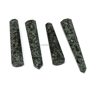 จุดคริสตัลควอทซ์สโมคกี้ขัดเงาธรรมชาติของอินเดียการบำบัดทางจิตวิญญาณอัญมณีโอเบลิสก์คริสตัลเข้มสโมกกี้ควอทซ์ทาวเวอร์ - Product Image 4