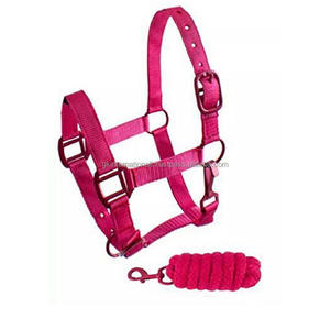 Cabestro de nailon con diseño personalizado, ligero y colorido, precio al por mayor de fábrica, productos de silla de montar de carreras de caballos, cabestro de nailon - Product Image 6