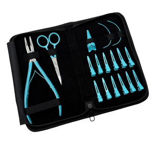 Pinzas de Acero Inoxidable para Remover Microperlas, Herramienta para Extensiones de Cabello con Resorte Simple para Uso Profesional y en Salones - Product Image 2