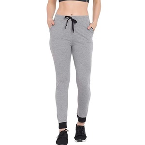 Women's Running Casual Sport <b>Trousers</b> <b>Elastic</b> <b>Waist</b> Winter Eco-Friendly Cotton Fleece Joggers Pants OEM Service Wholesale - Product Image 5