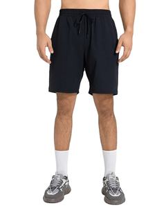 Custom Design <b>Mens</b> Athletic <b>Shorts</b> Gym Running Fitness <b>Black</b> Casual Workout Solid Plain Dyed Breathable Elastic Waist Summer - Product Image 5