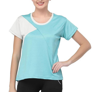 Hot Sale Premium Quality Women's T-Shirts-Customizable Colors Sizes Spandex/Cotton Fabric Women T-Shirts - Product Image 1