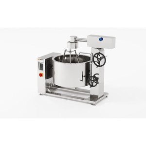 Olla de vapor rotatoria con inducción y camisa térmica Amicook 380V/440V, modelo antiadherente, de bajo consumo, para cocinar al vapor, de gran capacidad. - Product Image 5
