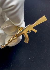 Colgante de Lujo para Hombre de Plata 925 con Baño de Oro de 18K, Estilo Hip Hop Iced Out, Joyería de Moda con Moissanita VVS - Product Image 5