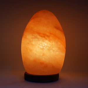 Best Quality Sustainable Egg Shape Himalayan Crystal Salt Lamps 100% Pure Pink Low Price Bag <b>Packaging</b> Refined Low MOQ Stock - Product Image 2