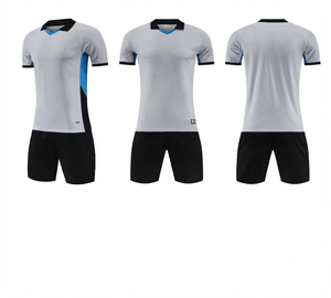 Uniforme de Fútbol Personalizado, Ligero y Ecológico, Pantalones Cortos de Malla de Spandex/Poliéster de Secado Rápido, Antibacterianos, Cintura Elástica - Product Image 1