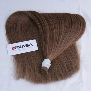 จัดส่งด่วนแบบยกแพ็ค ผมต่อแท้ Remy ของ NASA น้ำหนัก 100 กรัม ผมเวอร์จินเวียดนาม ย้อมสีได้ทุกสี ความยาว 65 ซม. เย็บสองชั้นด้วยเครื่องจักร - Product Image 1