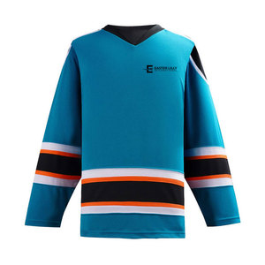 เสื้อกีฬาฮ็อกกี้น้ำแข็งระบายอากาศง่ายสไตล์ใหม่ - Product Image 1