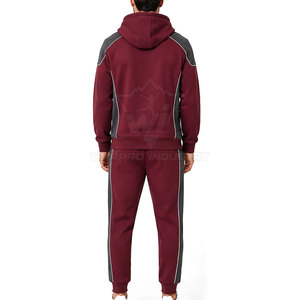 Conjunto Deportivo Informal para Hombre, con Capucha y Estampado, de Primera Calidad, Ideal para el Gimnasio, Entrenamientos, Actividades y Moda Diaria - Product Image 4