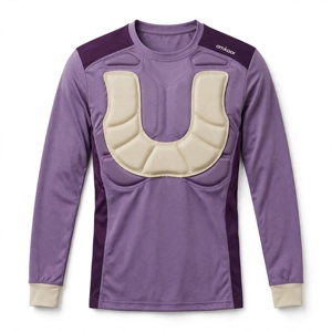 Camiseta de Béisbol Acolchada de Manga Corta Amkoor, Cuello Redondo, Ajustada, de Malla Transpirable, Color Personalizado, Protección, Unisex para Adultos, Verano - Product Image 1