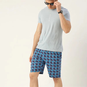 Shorts de Baño para Hombre, Estampados, con Diseño de Tortuga, Secado Rápido, Cintura Elástica, Casuales, Cortos - Product Image 1