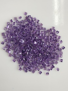 Ametista Africana Natural de 2.5MM con Corte Cuadrado Escalonado, Gemas Sueltas de la Mejor Calidad para la Fabricación de Joyas - Product Image 3