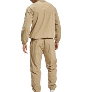 Conjunto deportivo de 2 piezas para hombre, chaqueta con capucha y cremallera, estilo streetwear. - Product Image 3