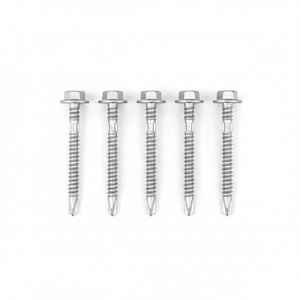 Self-Drilling Screws Washer Head Zinc/Hot-Dip Galvanized Carbon Steel Class 8 Metric/Inch Standard Thread - Product Image 1