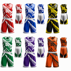 Uniforme de Baloncesto Personalizado para Club, Nombre del Jugador, Número, Camiseta y Pantalones Cortos del Equipo, Kit de Juego Sublimado Personalizado, Proveedor Mayorista - Product Image 2