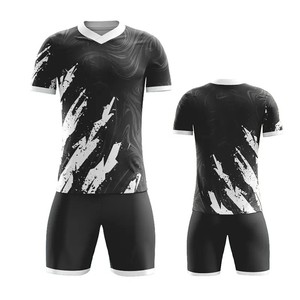 Vêtements de sport respirants fabriqués en usine, uniforme de football personnalisé, couleur personnalisée, uniforme de football de haute qualité pour adultes - Product Image 3