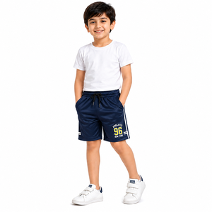 Shorts de sport en polyester pour garçons, logo personnalisé, légers, respirants, séchage rapide, pour la course, l'entraînement, la gym, shorts décontractés - Product Image 5