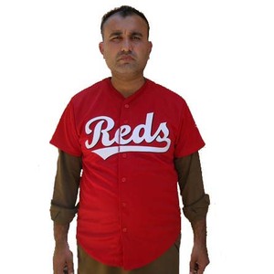 Maillot de baseball pour homme adulte, imprimé numérique, en tissu mesh polyester, antibactérien, séchage rapide, respirant, grande taille, anti-UV, entièrement imprimé à l'avant - Product Image 2