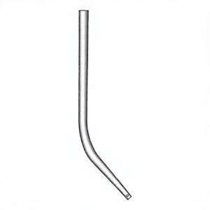 Tube d'aspiration avec trou latéral supplémentaire, tube soufflant de 1,5 mm de diamètre, instrument d'aspiration chirurgical, acier inoxydable médical - Product Image 4