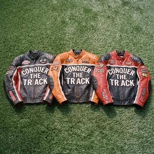 Veste en cuir de motard pour homme de qualité supérieure, en cuir de vache véritable, équipement de moto, vêtements d'extérieur pour moto, vestes en cuir - Product Image 6