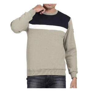 <b>Men</b>’s Premium Casual Crewneck Sweatshirt Soft Warm <b>Fleece</b> Long Sleeve Pullover <b>Top</b> for Everyday Wear Outdoor Activities Travel - Product Image 3