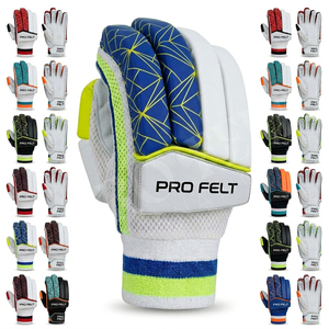 Anti-Slip Grip Breathable Custom Team Club Brand Name Cricket Batting <b>Gloves</b> for Men Women Shock Absorbent Protective Sports - Product Image 1